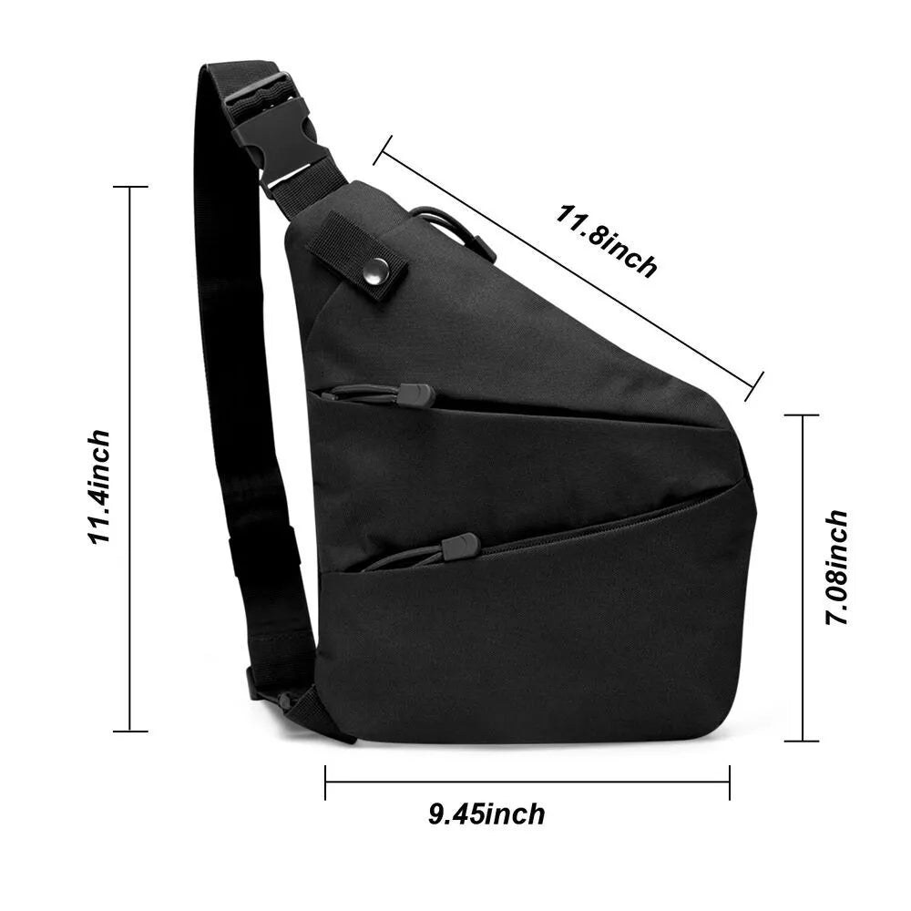 Anti-Theft Crossbody Bag