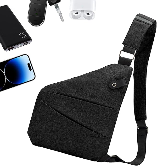 Anti-Theft Crossbody Bag